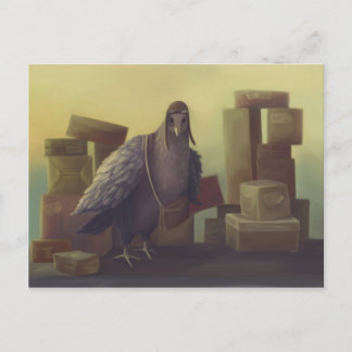 Messenger-pigeon Postcard
