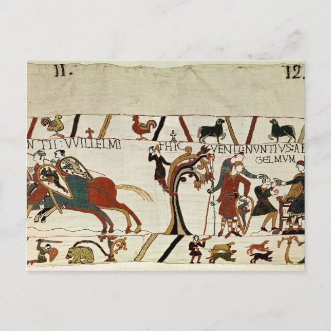 Messengers from Duke William to Guy de Postcard (Front)