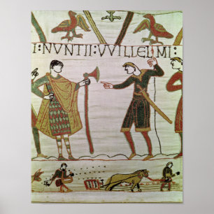 Messengers of Duke William came to find Count Poster