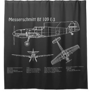 Messerschmitt Bf 109 - Airplane Blueprint PD