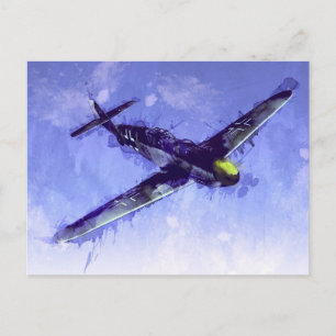 Messerschmitt Bf 109 Postcard