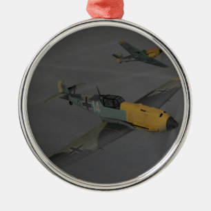 Messerschmitt ME109 Metal Ornament