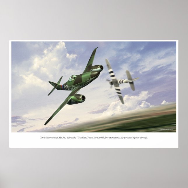 Messerschmitt Me 262 Poster (Front)
