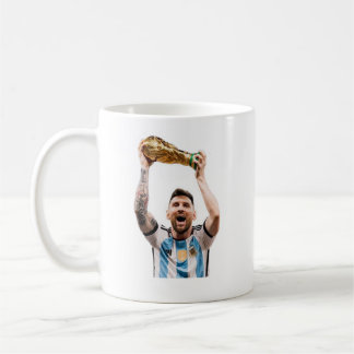Messi Cup with WORLD CUP