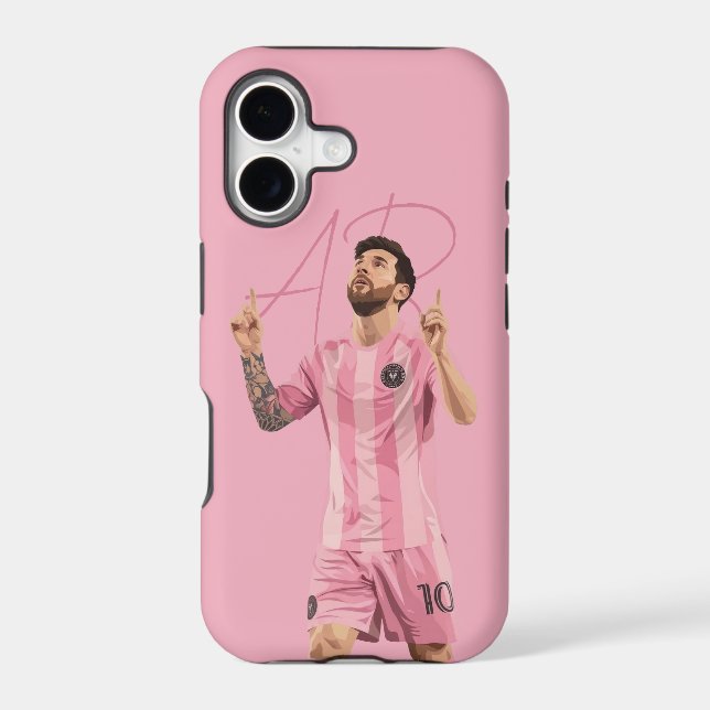 Messi - Inter Miami - mettez vos initiales (Verso)