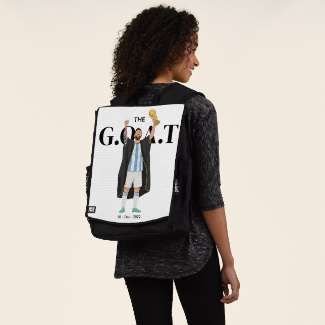 Messi World Cup Champion  Backpack (Worn)
