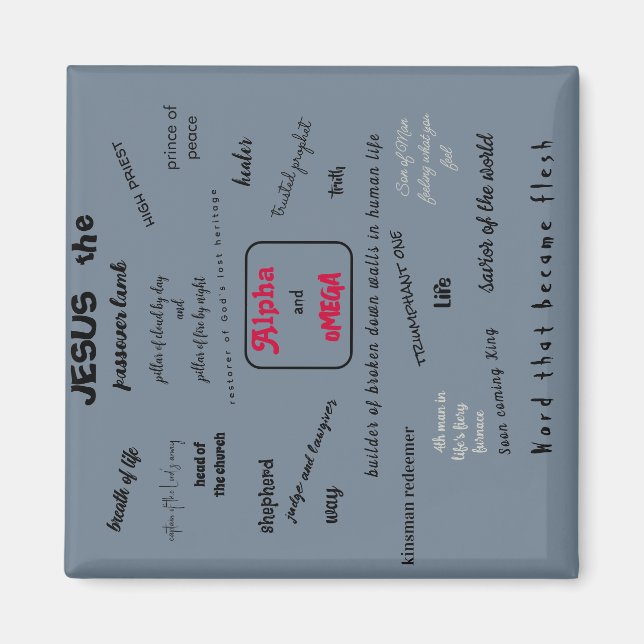 Messiah Series Magnet (Front)