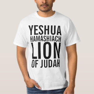 MESSIANIC JEWISH T-shirts tees, LION OF JUDAH
