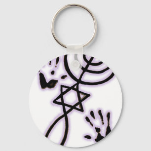 Messianic prints keychain