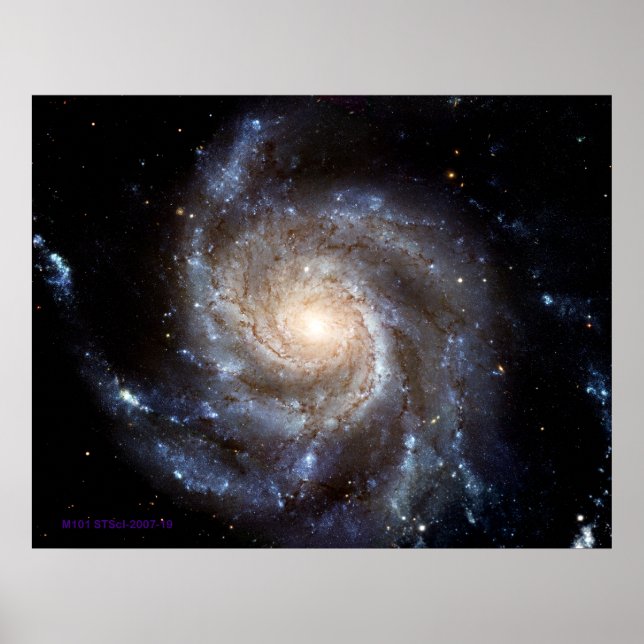Messier 101 - Resizeable Poster (Front)