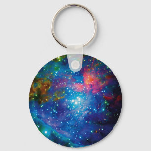 Messier 42 Orion Nebula Infrared ESO Space Photo Keychain