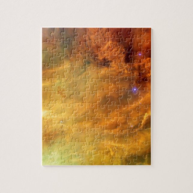 Messier 8 Lagoon Nebula - NASA Hubble Space Photo Jigsaw Puzzle (Vertical)