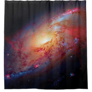 Messier M106 Spiral Galaxy Outer Space Photo