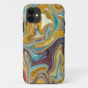 Messy Abstract Painting Best abstract art iPhone 11 Case
