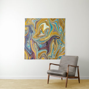 Messy Abstract Painting Best abstract art Tapestry