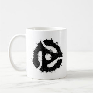 Messy B/W 45 Insert Coffee Mug