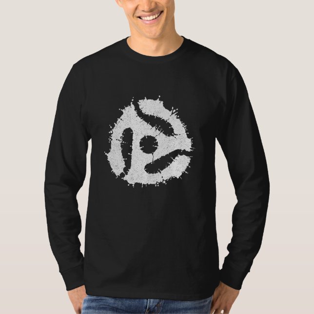 Messy B/W 45 Insert T-Shirt (Front)