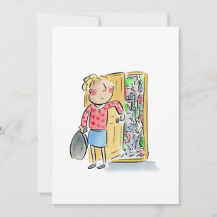 Messy Bedroom Invitation