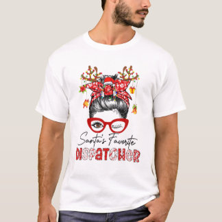 Messy Bun Hair Cool Header Phone T-Shirt
