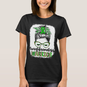Messy Bun Neurofibromatosis Warrior T-Shirt