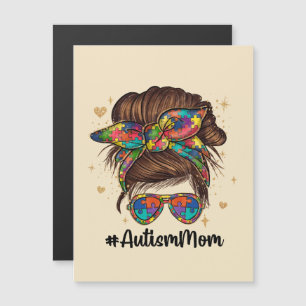 Messy Bun Proud Autism Mom
