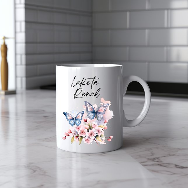 Messy Butterfly Watercolor Mug (Creator Uploaded)