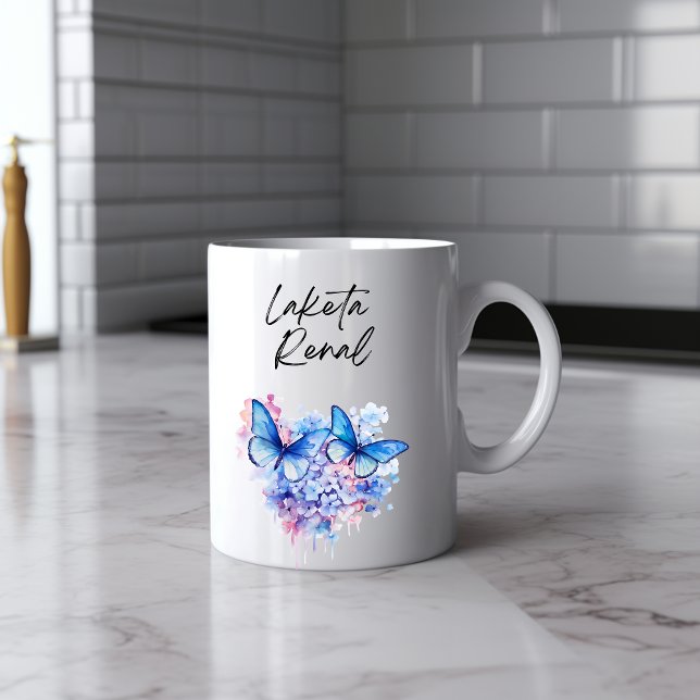 Messy Butterfly Watercolor Mug (Creator Uploaded)