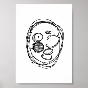 Messy guy poster