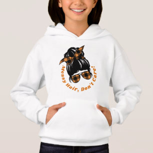 Messy Hair, Don't Care Sweatshirt