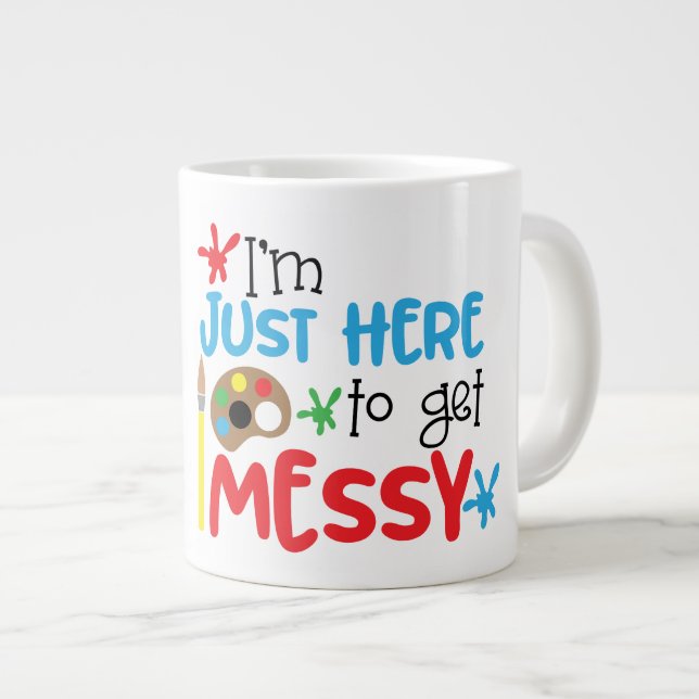 Messy - Jumbo Mug (Devant droit)