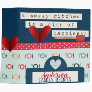 Messy Kitchen Recipe Binder
