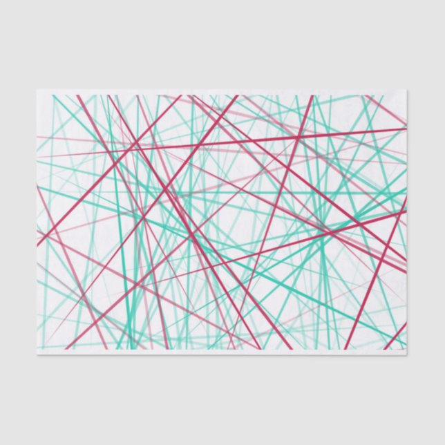 Messy Line Pattern Tissue Paper (Front)