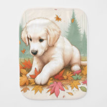 Messy Meals with a Golden Retriever Puppy