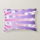 Messy Purple and Pink Gradient Sunburst Stripes