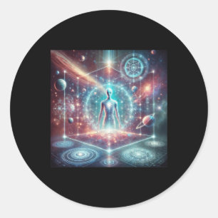 Meta2physical Alien Lives Sticker