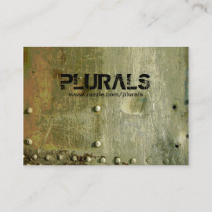 METAL 2 BUSINESS CARD