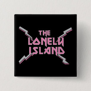 Metal 2 inch square button
