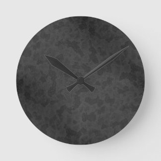Metal 2 round clock