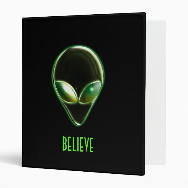 Metal Alien Head 04 Binder (Front/Inside)