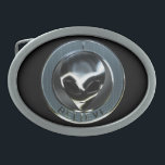 Metal Alien Head 05 Belt Buckle<br><div class="desc">A Metalic Alien Head design.</div>