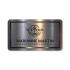 Metal Aluminum Brushed | Metallic Border 