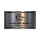 Metal Aluminum Brushed | Metallic Border 