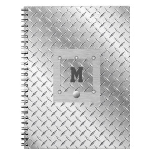 Metal and Steel Spiral Photo Notebook
