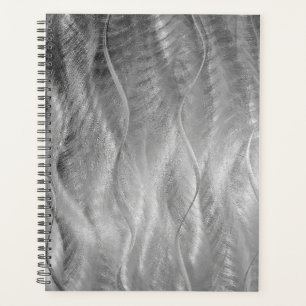 Métal argenté Abstrait