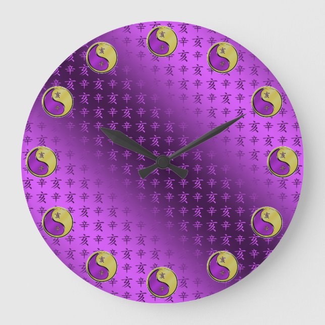 Metal Boar Large Clock (Front)