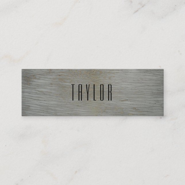 metal  business card (Front)