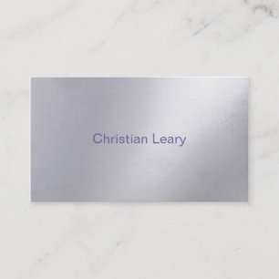 Metal Business Card