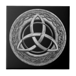 Metal Celtic Trinity Knot Tile