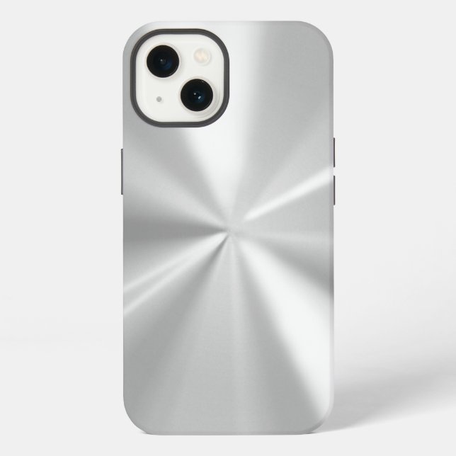 Metal: Chrome iPhone Case (Back)
