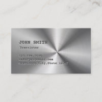 Metal Cool Faux Stainless Steel Translator